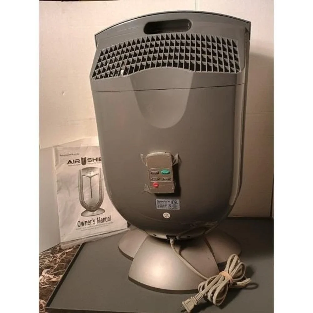 Air Shield -Advanced PureAir UP-9000 Air Purifier w/ Remote & Manual